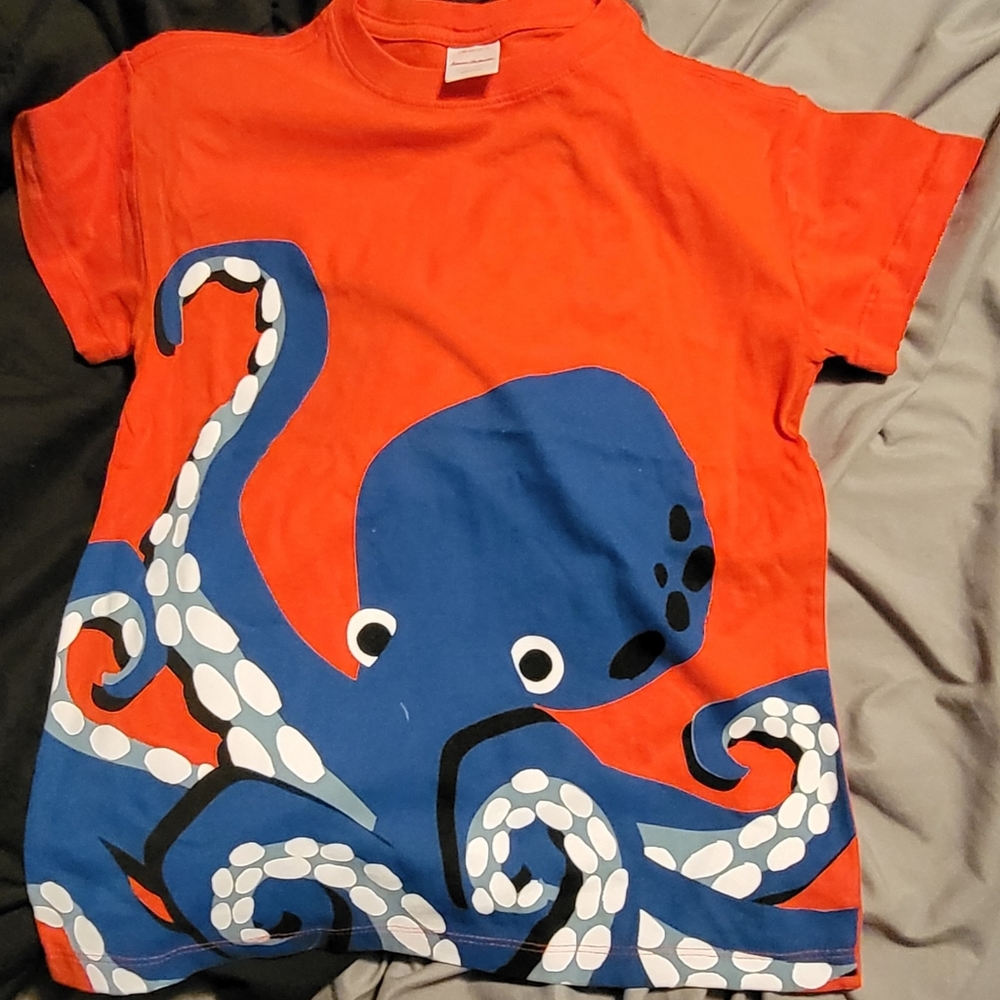 Hanna Andersson boys octopus shirt